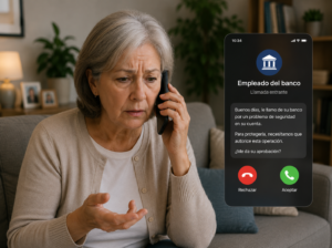 Falsos gestores bancarios